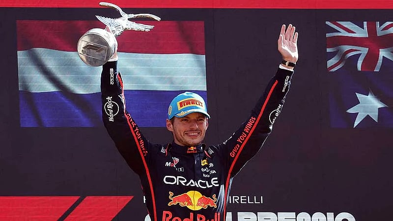 Verstappen completes Italian double in record time