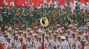 Vietnam celebrates independence day with huge military parade