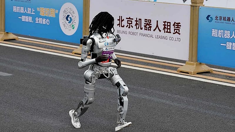 Humanoid robots race past humans in Beijing half-marathon, showing rapid advances