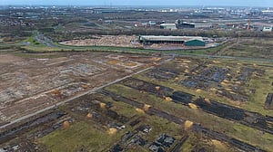 Powered land and zombie projects: Real estate in the age of AI