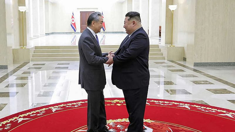 China's top diplomat meets North Korea's Kim, calls for closer coordination