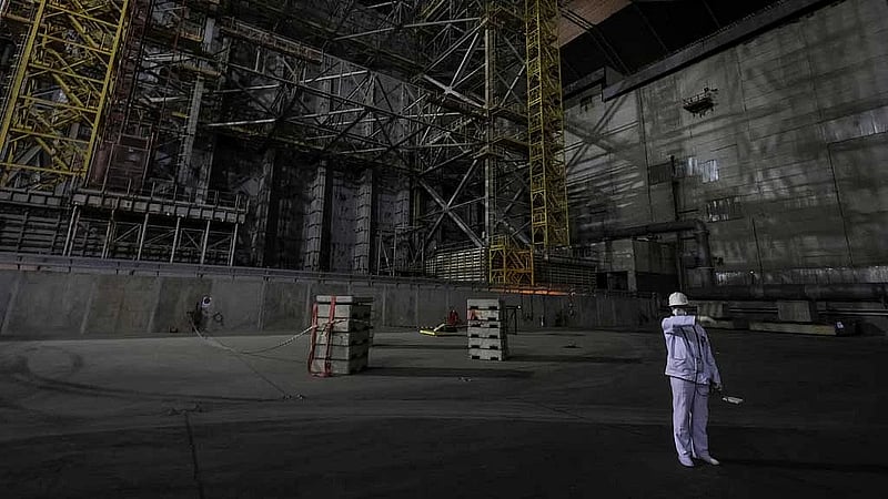 Forty years after nuclear disaster, Ukraine's Chornobyl plant is haunted by war
