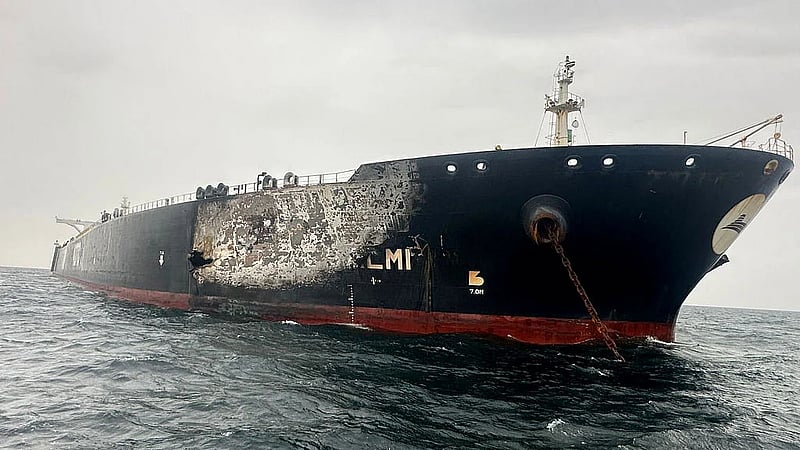 Three vessels hit by gunfire in Strait of Hormuz, crews safe