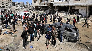 Israeli airstrike kills at least 10 near Gaza school as ceasefire strains