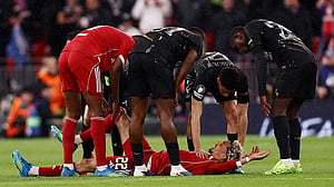 Liverpool confirm forward Ekitike ruptured Achilles tendon against PSG