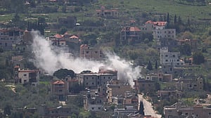 Israel presses assault on Lebanon border town ahead of US-hosted talks