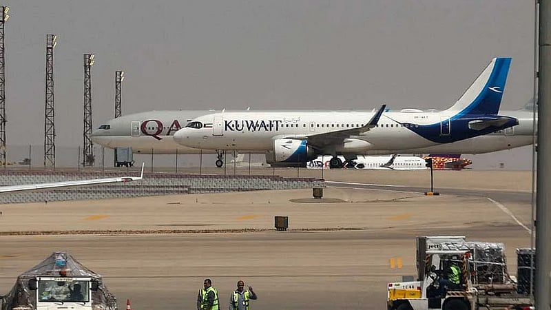 Kuwait says Iran drone attack sets airport fuel tanks ablaze, no casualties
