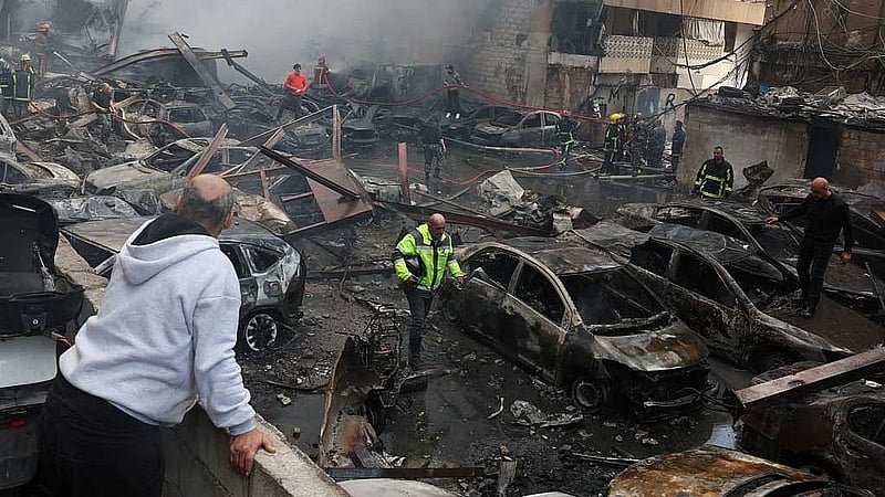 Israel pounds Lebanon with heaviest airstrikes of war as Hezbollah pauses attacks