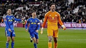 Perri's penalty heroics help Leeds beat West Ham to reach FA Cup semis