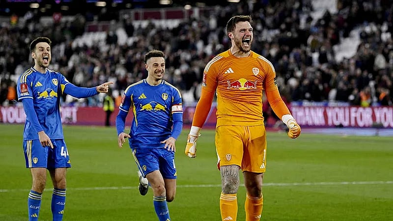 Perri's penalty heroics help Leeds beat West Ham to reach FA Cup semis