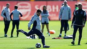 Arteta says players need to channel frustration into motivation against Sporting