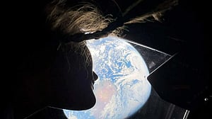 Artemis crew reaches the moon, approaches record-breaking distance from Earth