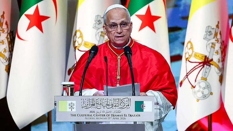 Pope Leo, in Algeria, blasts 'neocolonial' conflicts after Trump criticism