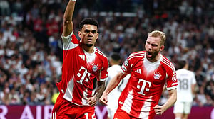 Bayern seize advantage over Real with 2-1 win in pulsating Bernabeu clash