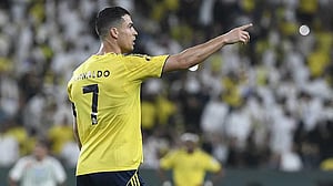 Ronaldo scores twice on return as Al Nassr thumps Al Najma