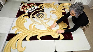 Artisans in Britain, Germany and France craft the Royal Opera House's new curtains