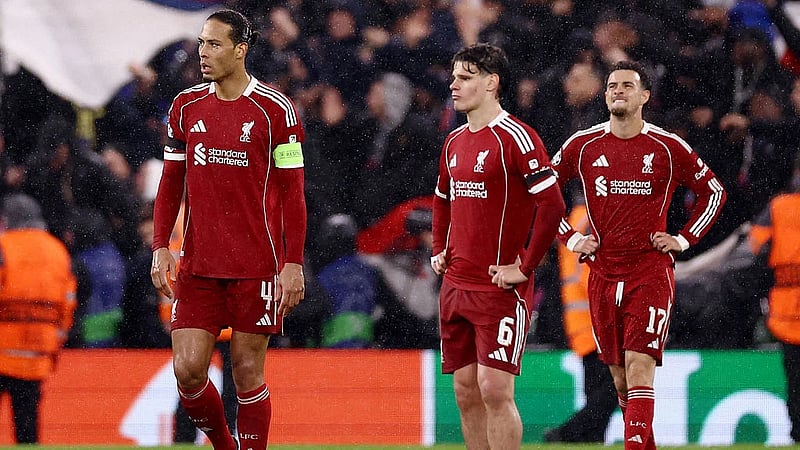 Liverpool boss Slot laments missed chances in Champions League exit