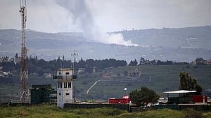 Israeli strikes kill five in south Lebanon, including three rescuers