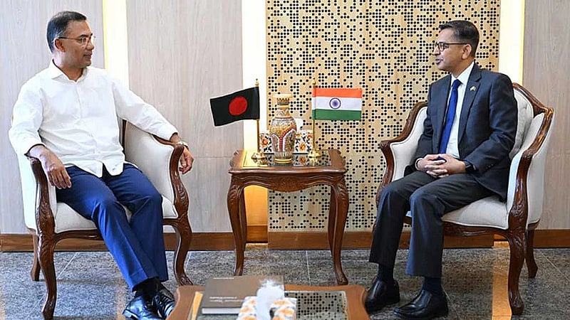 PM Tarique meets with Indian High Commissioner Verma