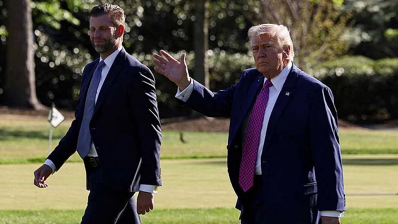 Trump’s son Eric to join father's state visit to China