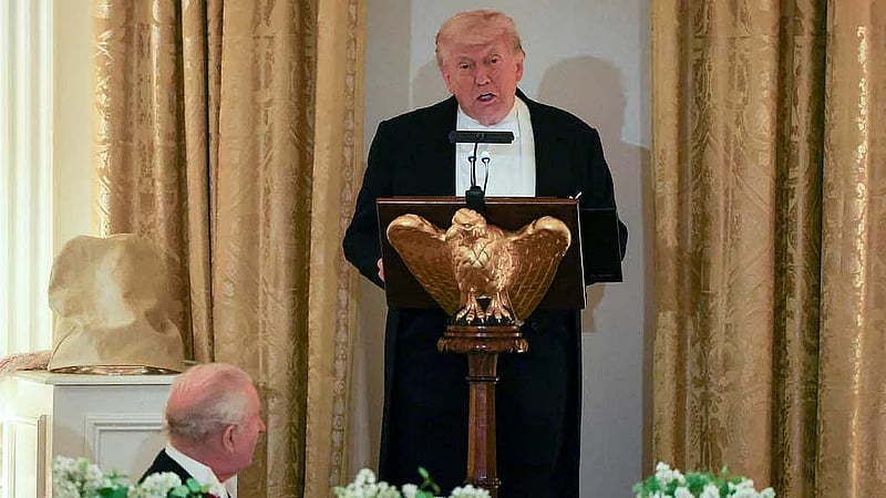 Trump says King Charles does not want Iran to have nuclear weapon