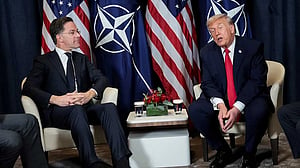 Trump criticises NATO over Iran in meeting with alliance's boss