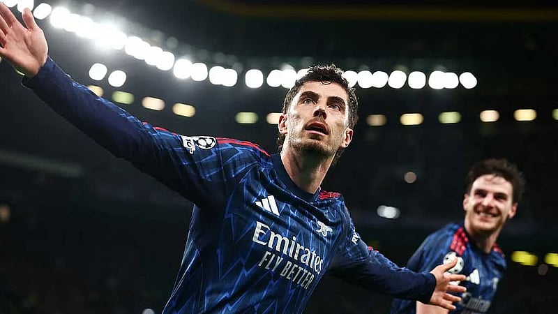 Late Havertz strike gives Arsenal 1-0 lead over Sporting
