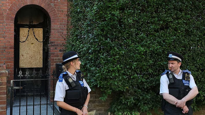 Three men on trial accused of arson attacks linked to UK PM Starmer