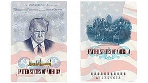 US to issue passports bearing Trump's image