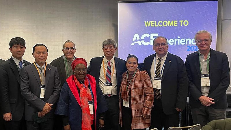 Sabur Khan joins global education leaders at ACE 2026 conference in Washington