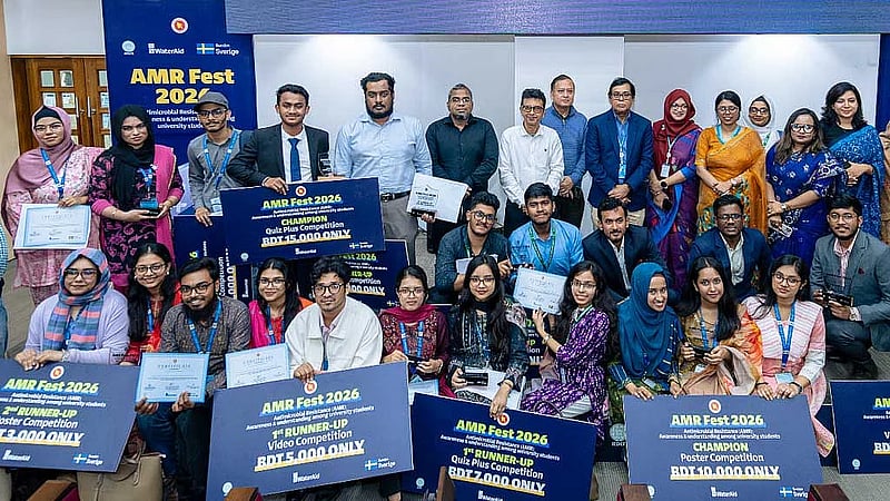 University students engage in awareness programme on antimicrobial resistance