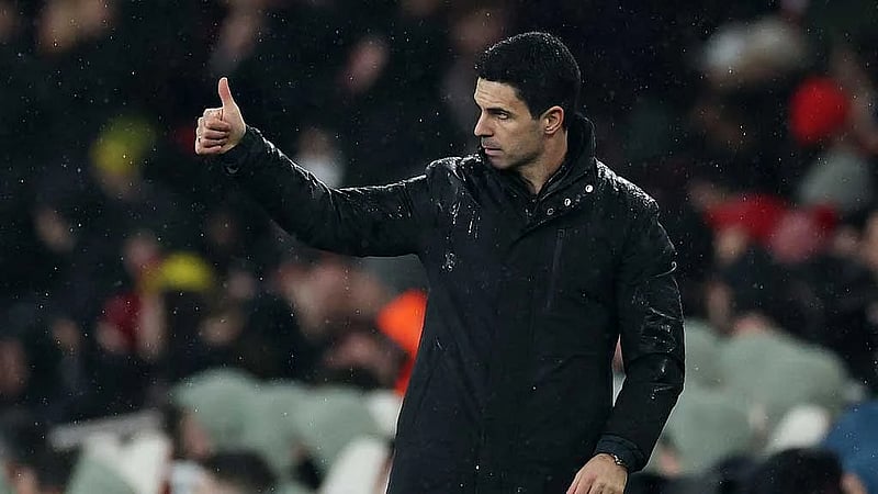 Arteta upbeat on Arsenal's title push but expects tough Sunderland challenge