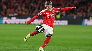 Benfica back player accused of using racial slur at Real's Vinicius Jr