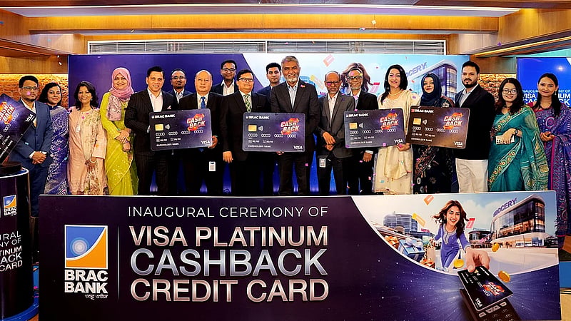 BRAC Bank launches Visa Cashback credit card for everyday spending