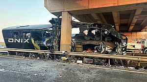 Six passengers killed in bus crash in southeastern Brazil, 46 injured