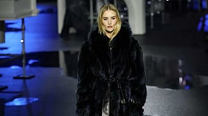 Burberry's winter 2026 show evokes a rainy London night out