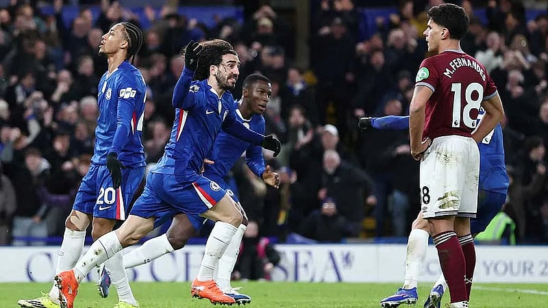 Chelsea fight back from 2-0 down to beat West Ham