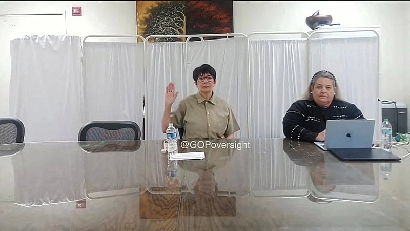 Ghislaine Maxwell refuses to answer questions at congressional deposition, lawmakers say