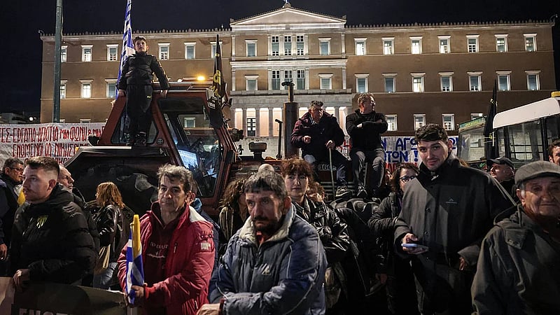 Farmers protest in Greek capital over rising production costs