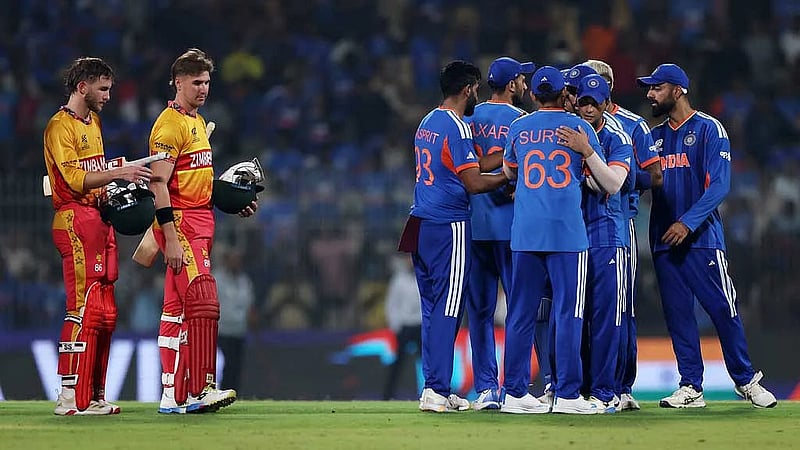 India thump Zimbabwe to revive T20 World Cup title defence