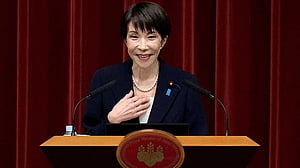 Japan PM talks up weak yen even as her government works to counter currency decline