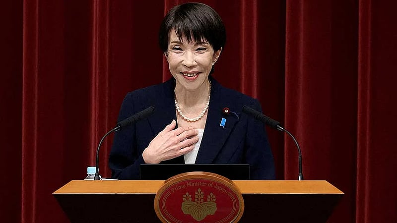 Japan PM talks up weak yen even as her government works to counter currency decline