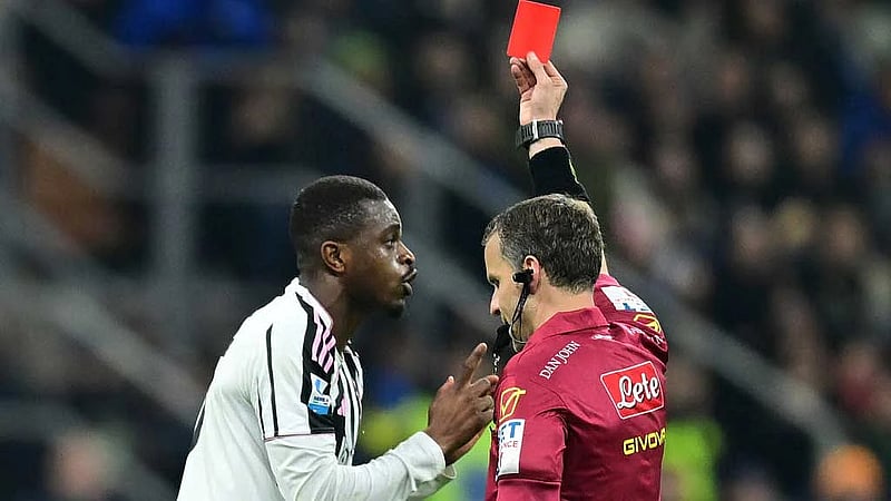 Juve executives banned after clash with referee in wake of Kalulu dismissal