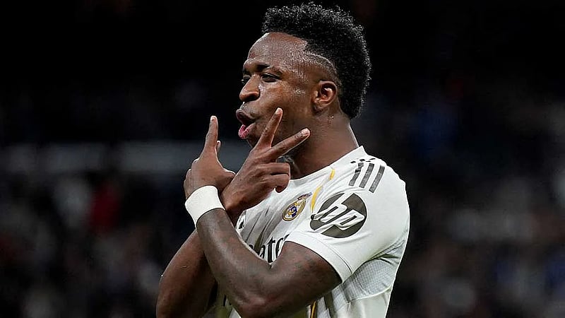 Vinicius double fires Real Madrid to 4-1 win over Real Sociedad