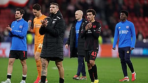 Leverkusen ease into Champions League last 16 with stalemate against Olympiacos
