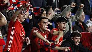 Osasuna stun Real Madrid 2-1 to blow LaLiga title race open