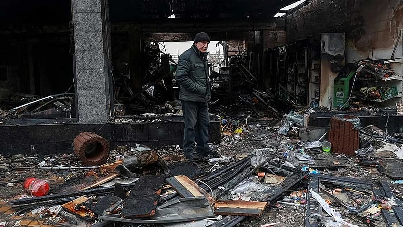 Russia pummels Ukraine's power grid before talks