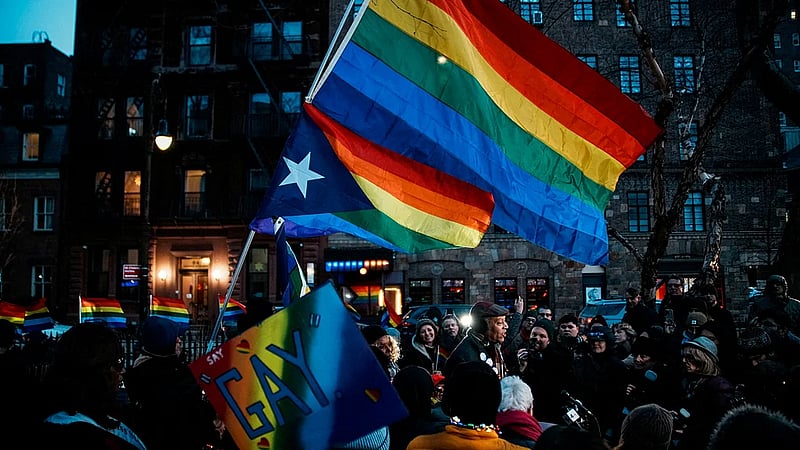 Trump administration removes rainbow Pride flag from New York's Stonewall monument