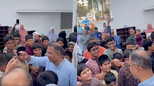 ‘Uncle, are you fasting?’ A child asks Prime Minister Tarique