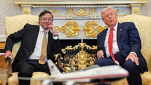 Trump, Colombia's Petro make amends at White House after months of feuding